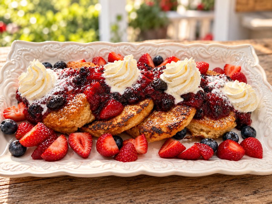 Berry Patch Biscuit French Toast